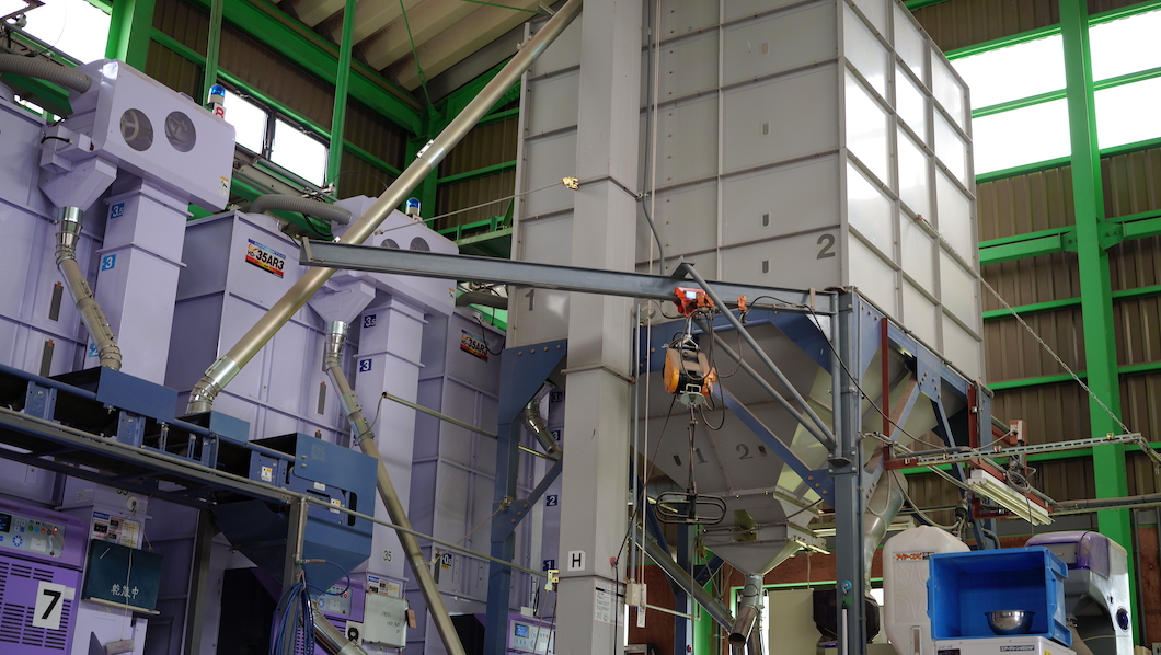 仕事を終えた乾燥機